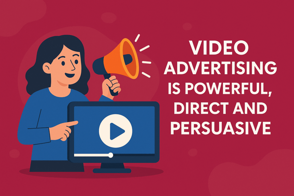 Mastering Tomorrow: The Unmissable PPC Trends of 2024–2025 3 Illustration of video marketing’s power and persuasion in digital advertising